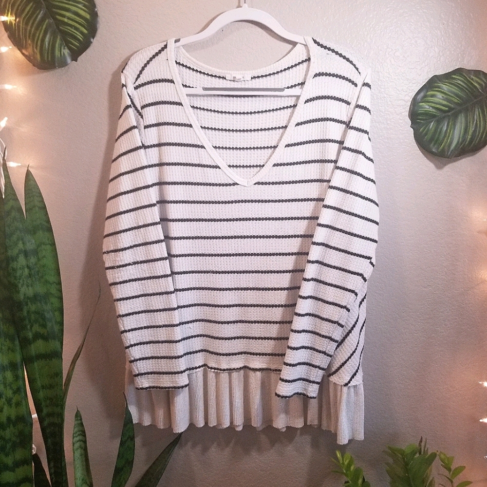 Maurices striped long sleeve shirt